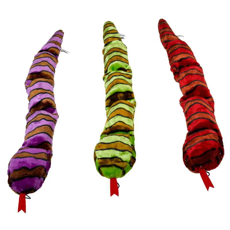 Petface Plush Snake Dog Toy